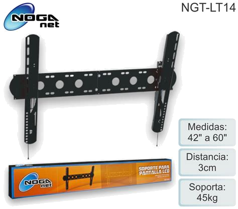 Soporte de Pared Noganet para Pantalla LCD y LED