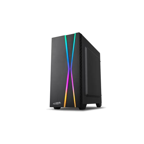 Gabinete Sentey H10 con Fuente ATX 600W - 80 Plus Bronze