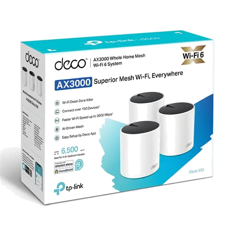 Sistema Wi-Fi 6 Mesh TP-Link AX3000