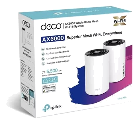 Sistema Deco Wi-Fi 6 Mesh TP-Link Deco X10 AX1500