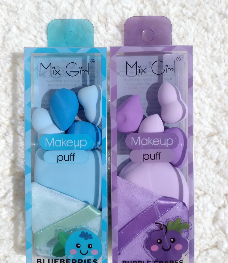 Set de esponjas para maquillaje Mix Girl